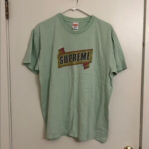 Supreme Mint Green Short Sleeve Tee